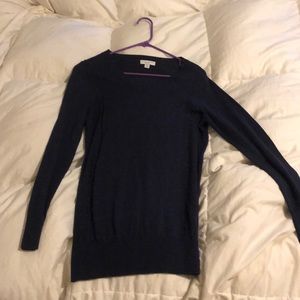 Navy blue sweater